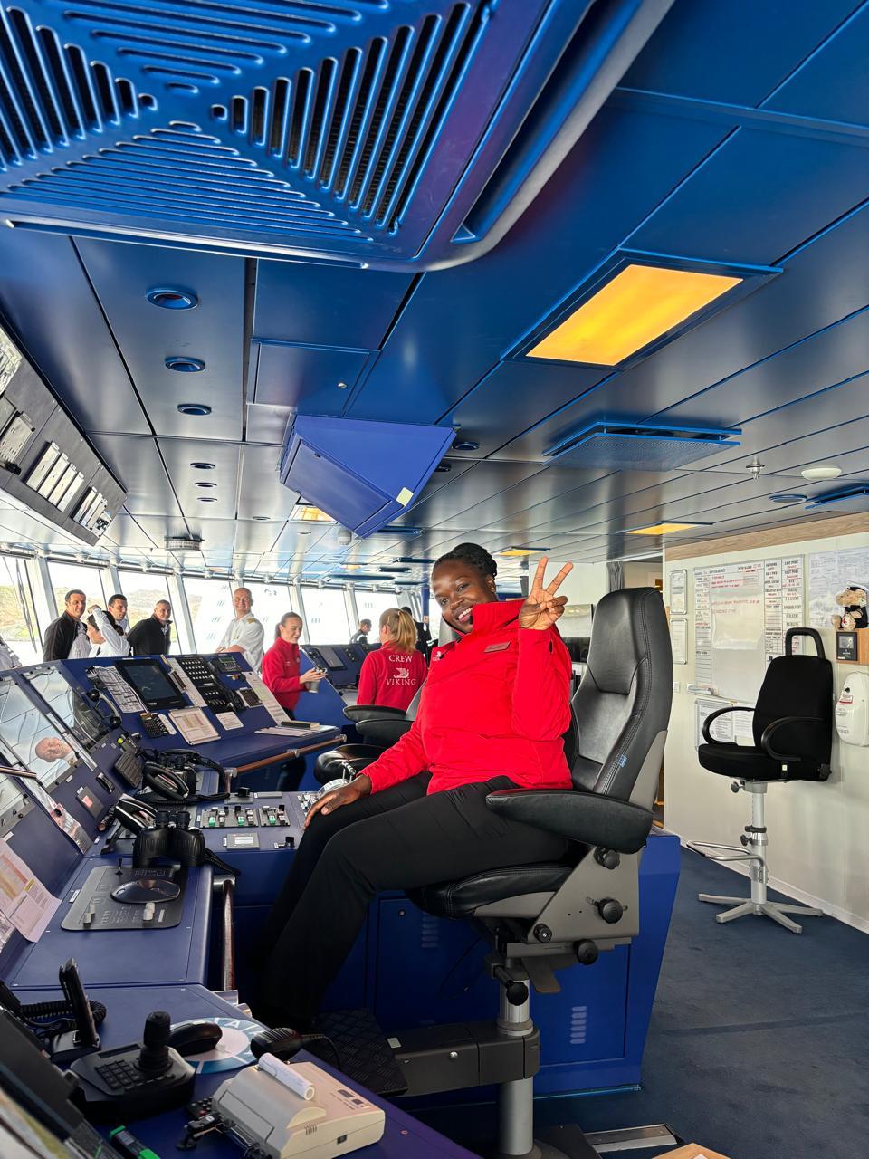 Celestine Owino — Hotel Utility Custodial, Viking Ocean Cruises