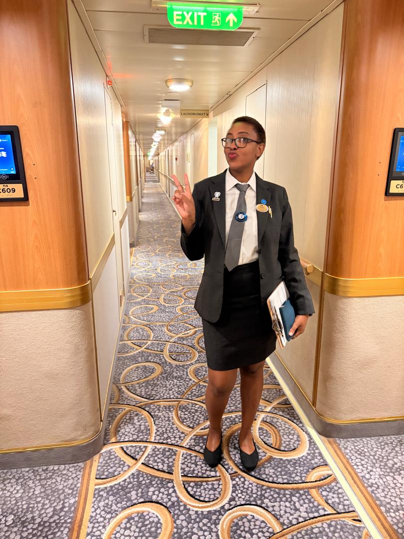 Olivia Mutumhe — Rooms Division Supervisor, Princess Cruises